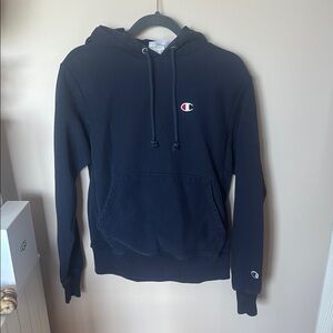 Champion Black Quarter-Zip Sweatshirt